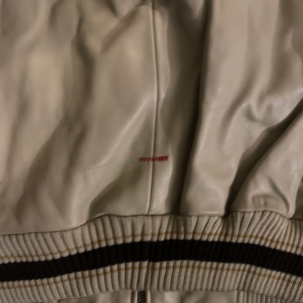 Marc Ecko Leather Varsity Jacket - image 8